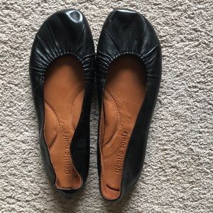Gentle Souls Black Flats